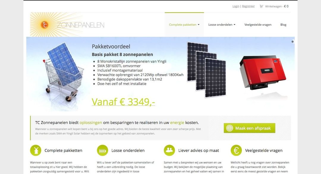 Project van TC Zonnepanelen